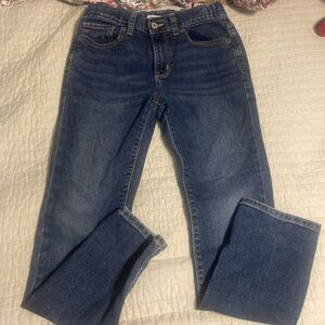 Boys old navy flex skinny dark wash jeans size 12